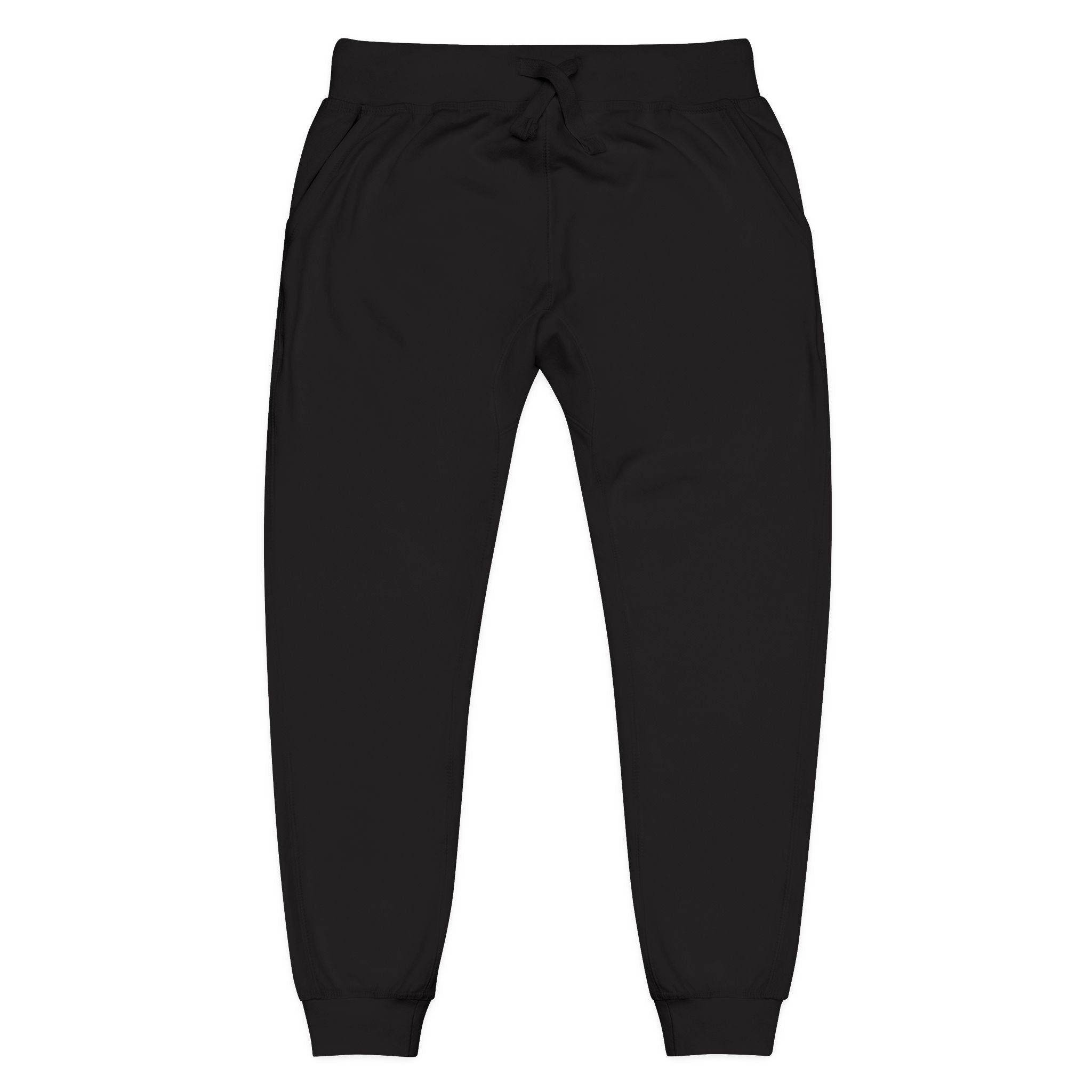 Embroidered Cozy Fleece Sweatpants — Casual Lounge Joggers